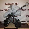 Bebe-Mobile Movo R10 (White-Grey) коляска 2 в 1 Польша