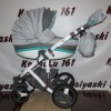 Bebe-Mobile Movo R9(Mint-Grey) коляска 2 в 1 Польша