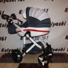 Bebe-Mobile Movo R1 (Red-Navy Blue) коляска 2 в 1 Польша