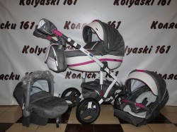 #Bebe_Mobile Movo коляска 3 в 1(люлька, прогулочный блок+авто-люлька)