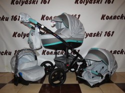 #Bebe-Mobile Movo 3 в 1: люлька+прогулочный блок+авто-люлька