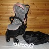 #Коляска детская прогулочная Yoya Plus серая с розовым