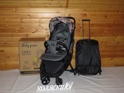 #Baby Grace детская прогулочная коляска хаки в Ростове-на-Дону