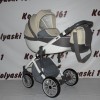 #Коляска детская 2 в 1 Anex Sport кремовая с серым