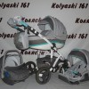 #Детская коляска 3 в 1 Bebe-Mobile Movo R9: люлька, прогулочный блок+авто-люлька