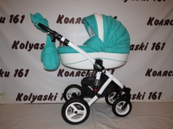 #Детская коляска 2 в 1 Bebe-Mobile Mario Eco: люлька 0-7 мес.