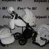 #Bebe-Mobile Marconi 100 % кожаная детская  коляска 3 в 1