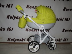 #Adamex Monte Carbon Deluxe 2 в 1 желтая